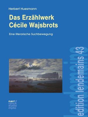 cover image of Das Erzählwerk Cécile Wajsbrots